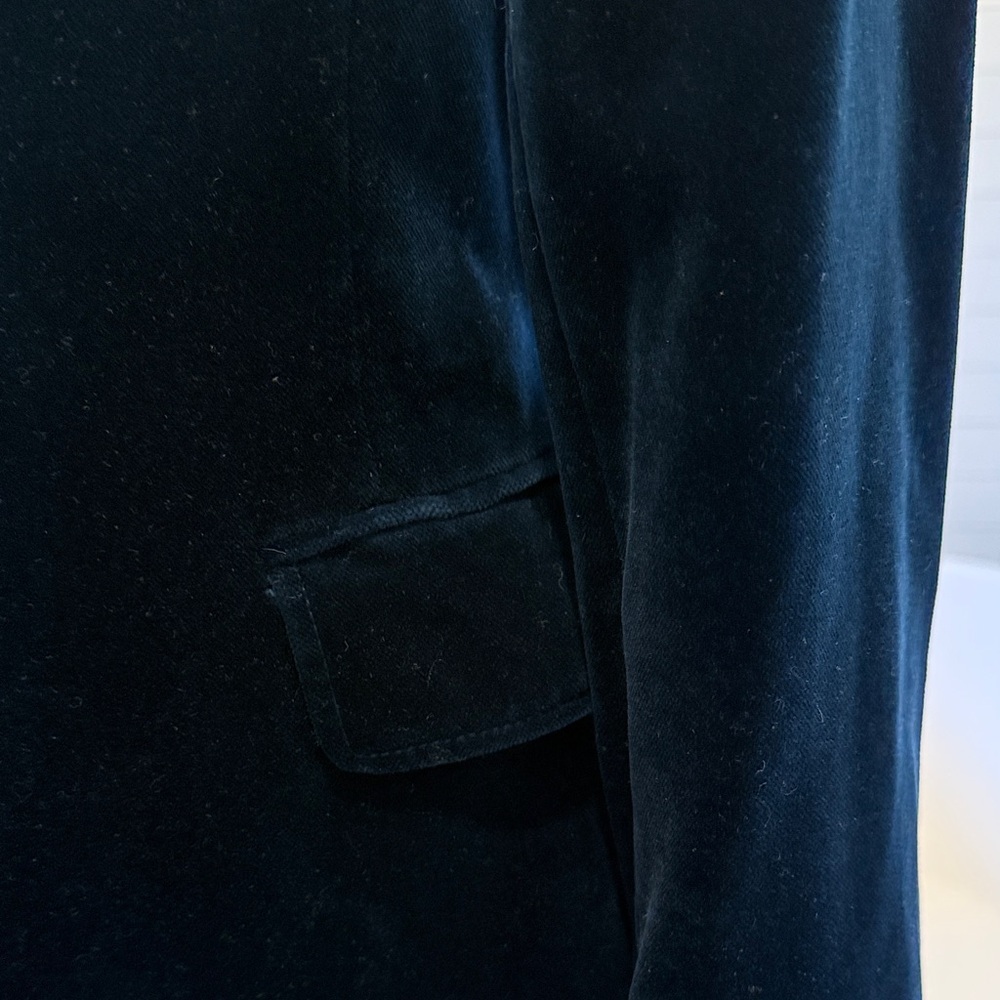 J. Crew Navy Velvet Women's Blazer - Picture 4 of 11